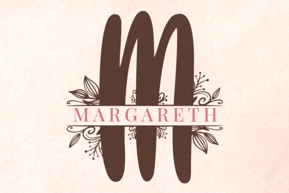 Eberline Monogram Font - Preview 1