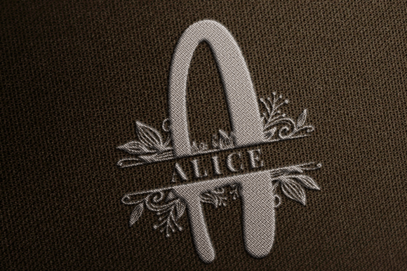Eberline Monogram Font - Preview 2