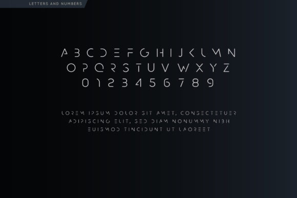 Futurism Font - Preview 2