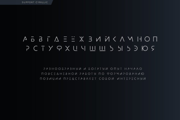 Futurism Font - Preview 3