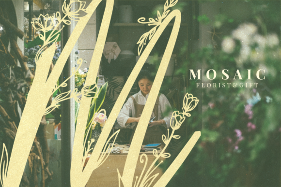Growself Monogram Font - Preview 1