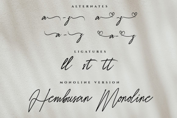 Hembusan Font - Preview 6