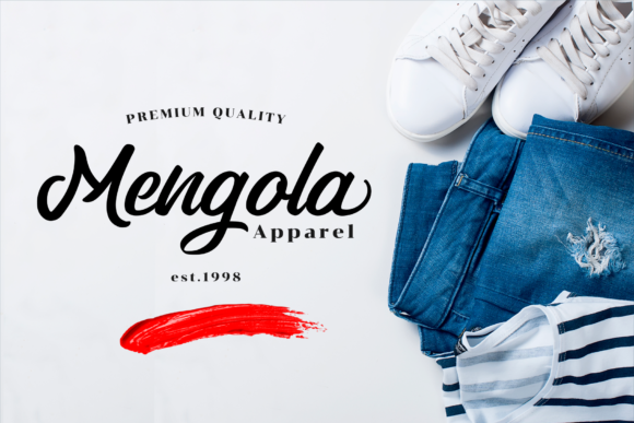 Jeniyo Font PNG with transparent background - Preview 3