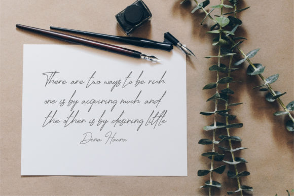 Jhenyta Signature Font PNG with transparent background - Preview 2