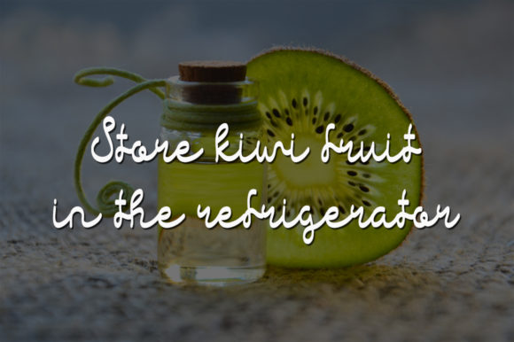 Kiwi Juice Font PNG with transparent background - Preview 1