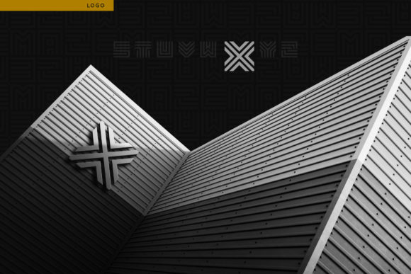 Maze Font PNG with transparent background - Preview 3