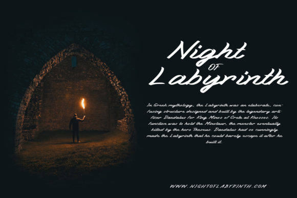 Nitecity Font PNG with transparent background - Preview 3