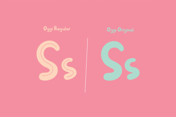Oggi Font PNG with transparent background - Preview 1