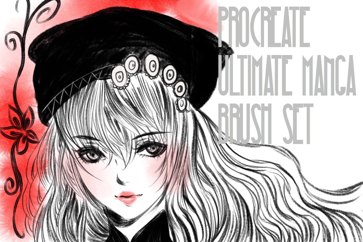 Ultimate Manga Procreate Brush - photo 1