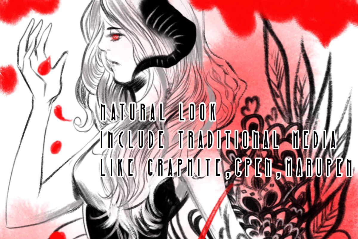 Ultimate Manga Procreate Brush - photo 2