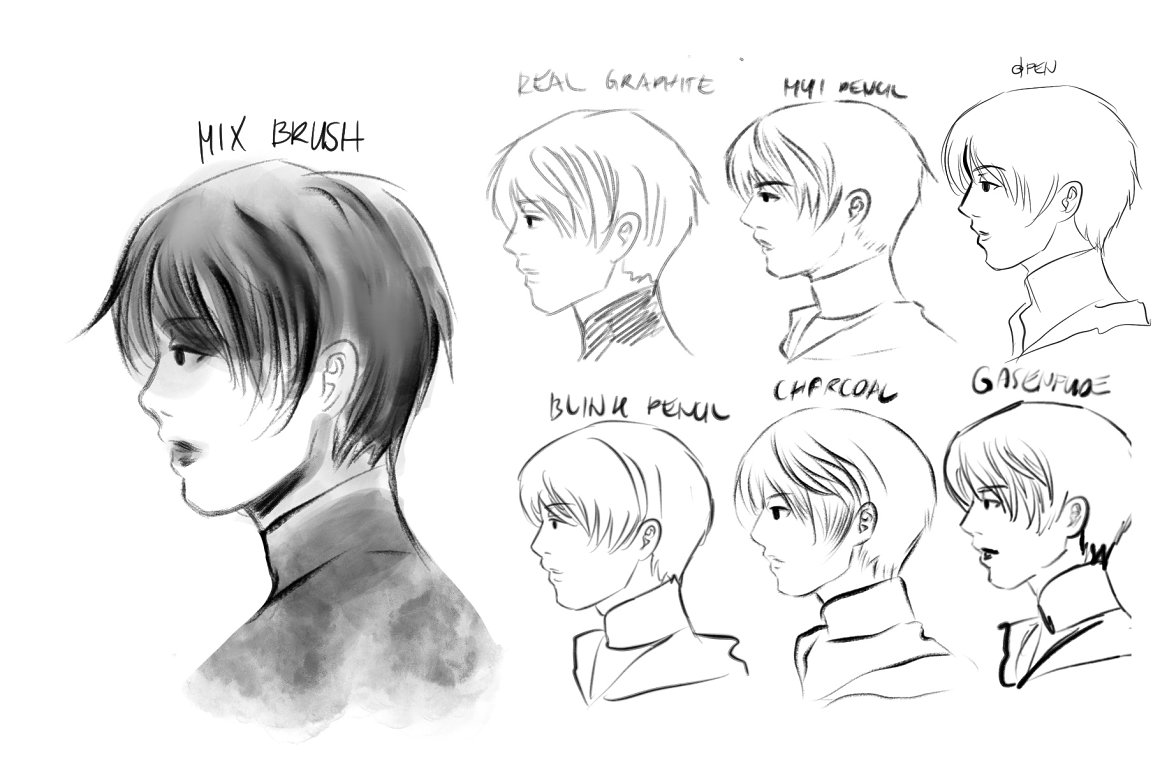Ultimate Manga Procreate Brush - photo 4