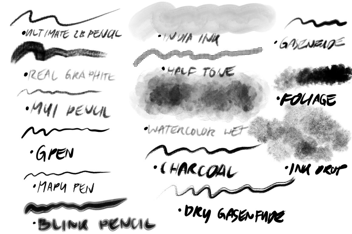 Ultimate Manga Procreate Brush - photo 5
