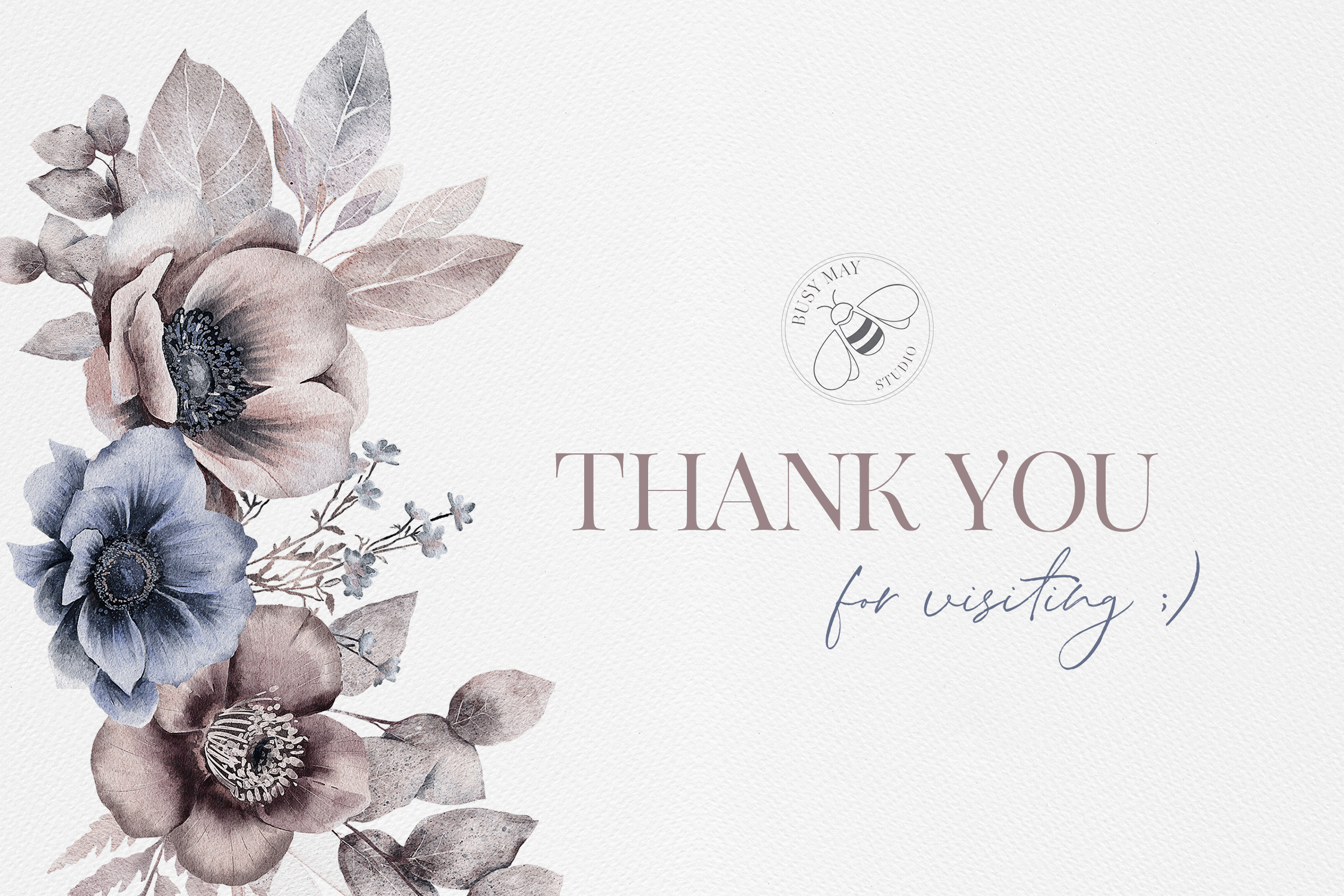 Watercolor Flower Arrangements Florals - photo 6