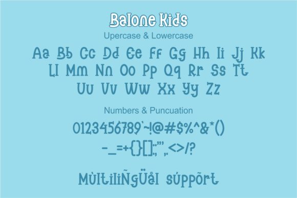 Balone Kids Font - Preview 2