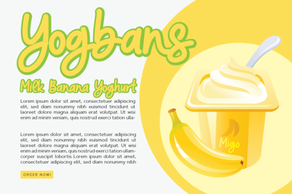 Banana Super Font - Preview 3