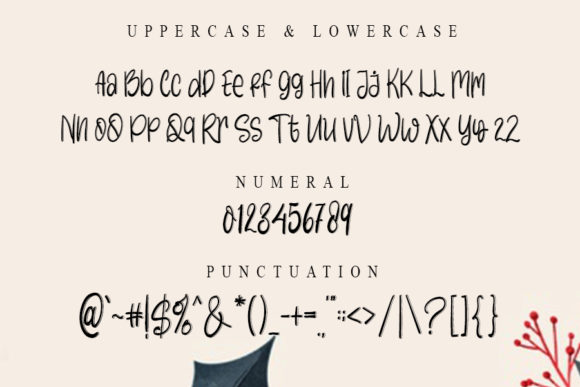 Banner Christmas Font - Preview 4
