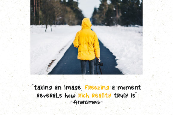 Cheerful Yellow Font - Preview 3