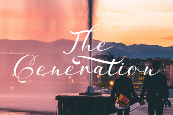 Cimberleigh Script Font PNG with transparent background - Preview 5