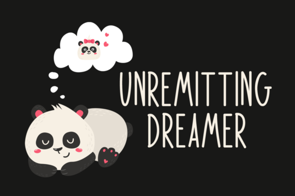 Delighted Panda Font - Preview 1