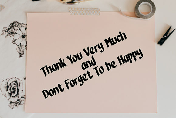 Farmhouse Holiday Font - Preview 3