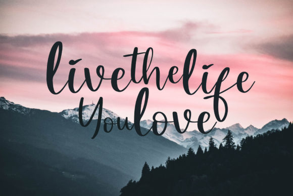 Hilleda Font PNG with transparent background - Preview 3