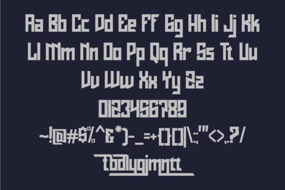 Jaguar Jugglers Font PNG with transparent background - Preview 5
