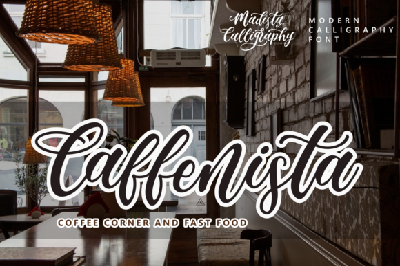 Madista Calligraphy Font PNG with transparent background - Preview 3