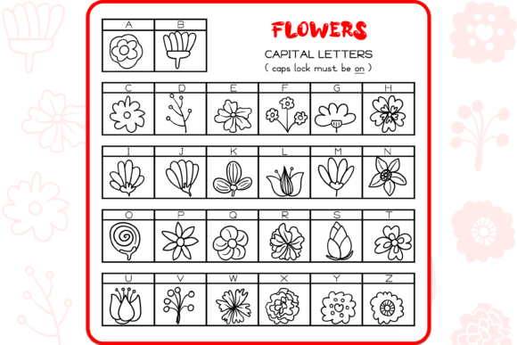 Flowers Font - Preview 1