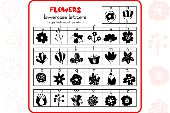 Flowers Font - Preview 2