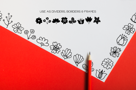 Flowers Font - Preview 6