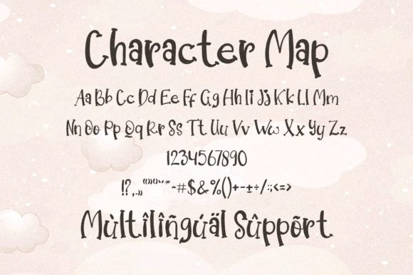 Dream Koala Font PNG with transparent background - Preview 2