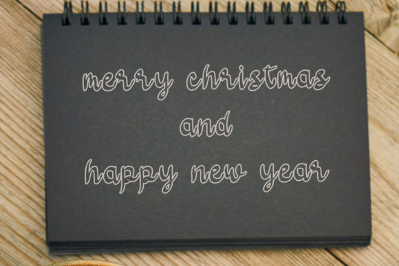 Happy New Year Font - Preview 3