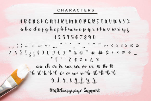 Ralynda Font PNG with transparent background - Preview 5