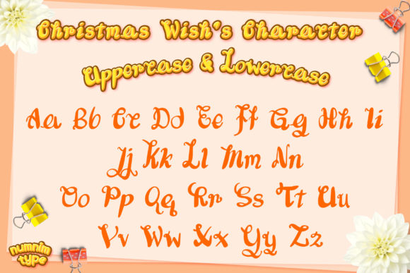 Christmas Wish Font - Preview 1
