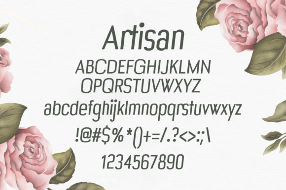Artisan Font - Preview 1