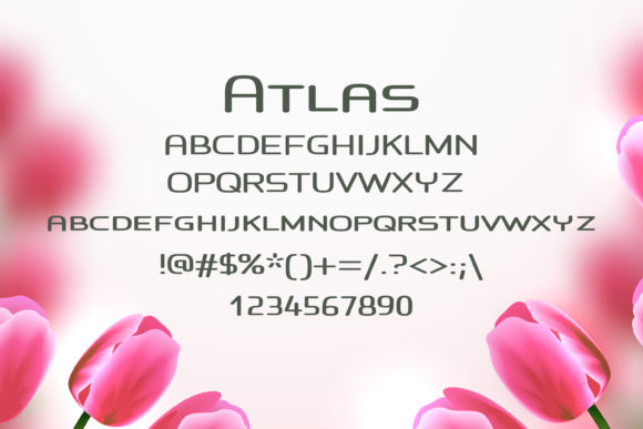 Atlas Font - Preview 1
