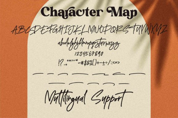 Delistha Signature Font PNG with transparent background - Preview 2