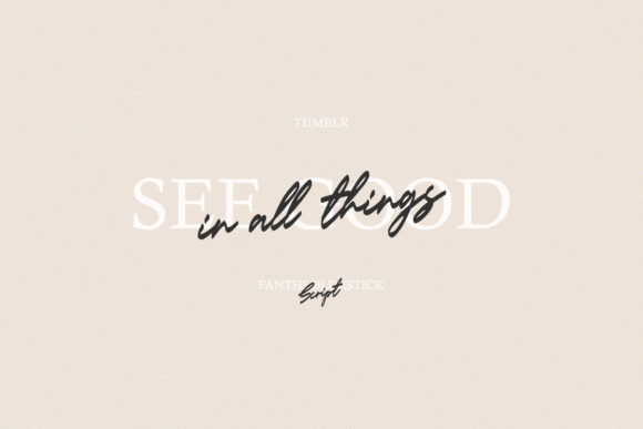 Fanths Bluestick Font - Preview 1