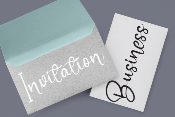 Flower Christmas Font - Preview 4