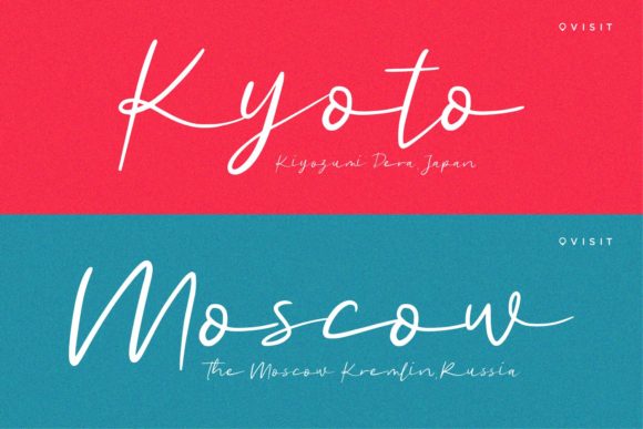 Good Sunset Font - Preview 1
