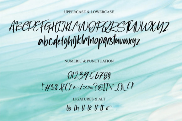 Haltmoon Font PNG with transparent background - Preview 6