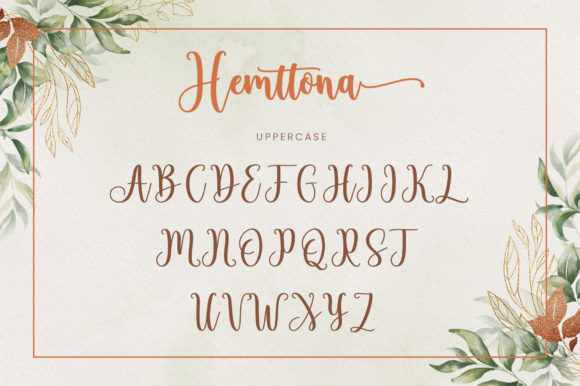 Hemttona Font - Preview 6