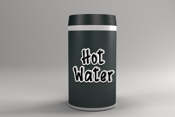 January Holiday Font font preview - 4
