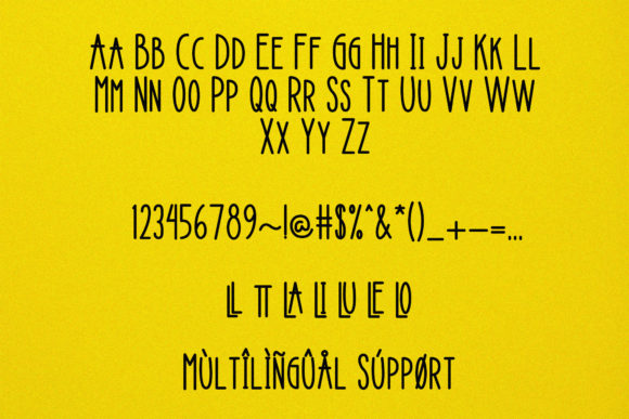 Lomanos Font PNG with transparent background - Preview 6