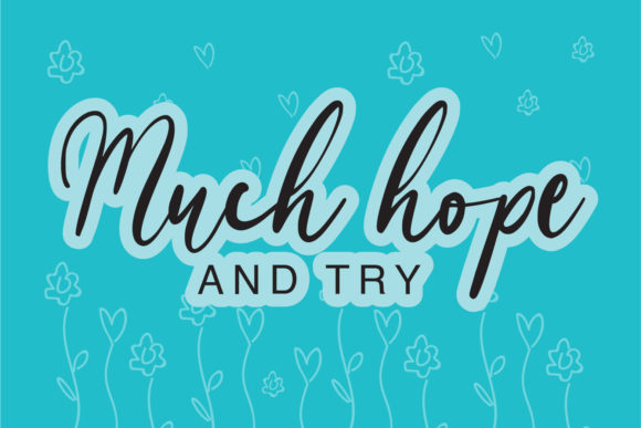 Mondeste Font PNG with transparent background - Preview 3