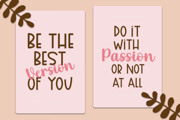 Pinky Latte Font PNG with transparent background - Preview 2