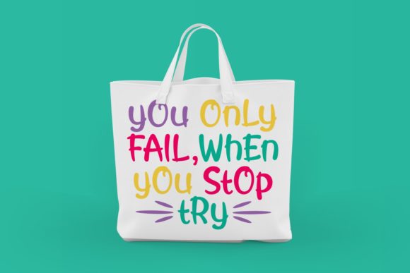 Quirky Crafts Font PNG with transparent background - Preview 3