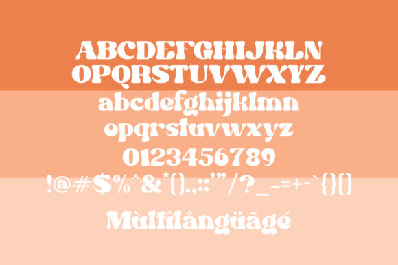 Recola Font PNG with transparent background - Preview 4