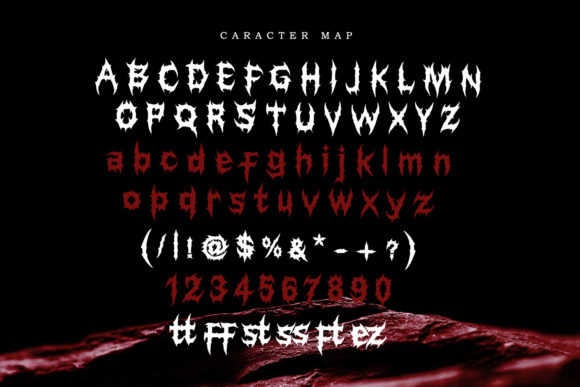 Slaughter Font PNG with transparent background - Preview 1