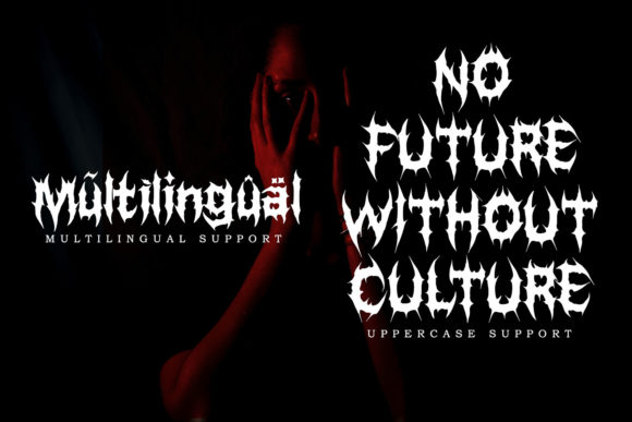Slaughter Font PNG with transparent background - Preview 4